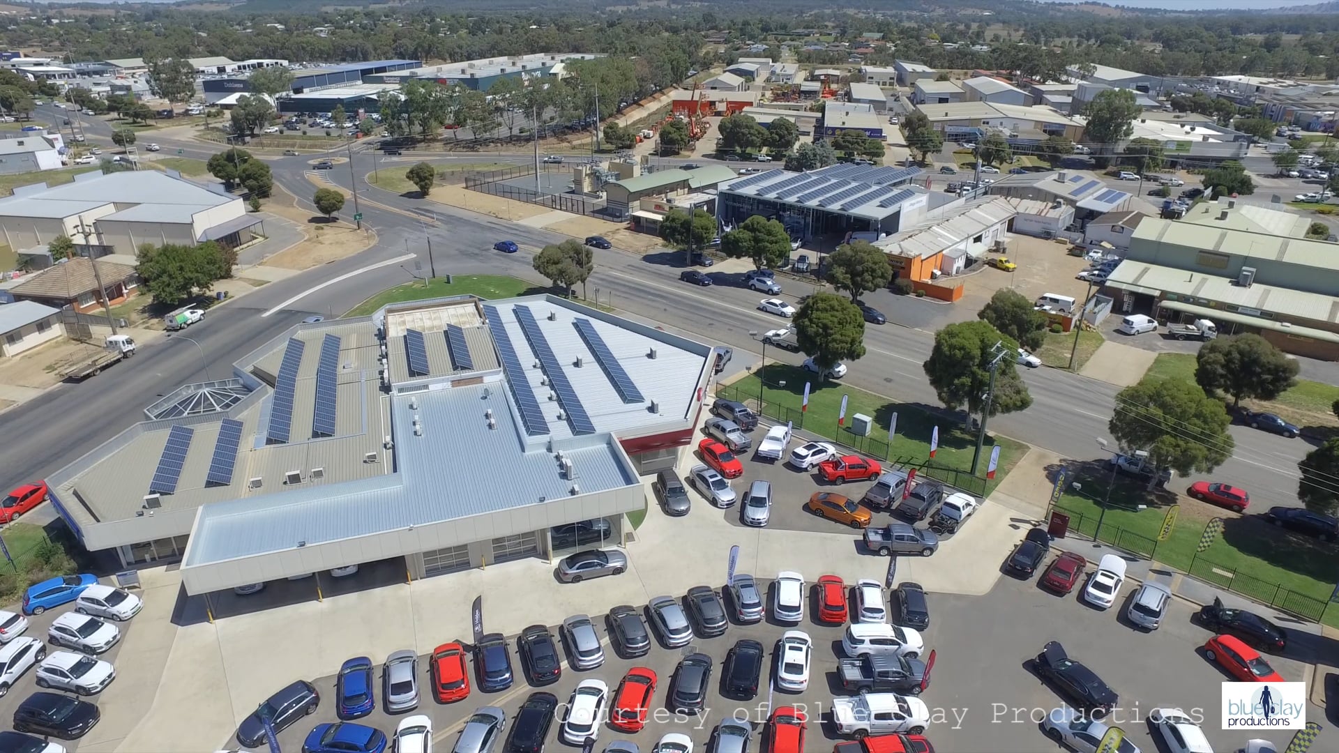 Wagga Motors drone overlay on Vimeo