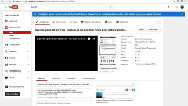 Module 24: YouTube CC - Video Thumbnail