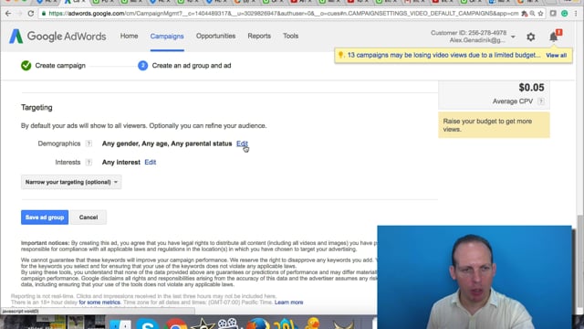 Module 56: Demographic Targeting - Video Thumbnail