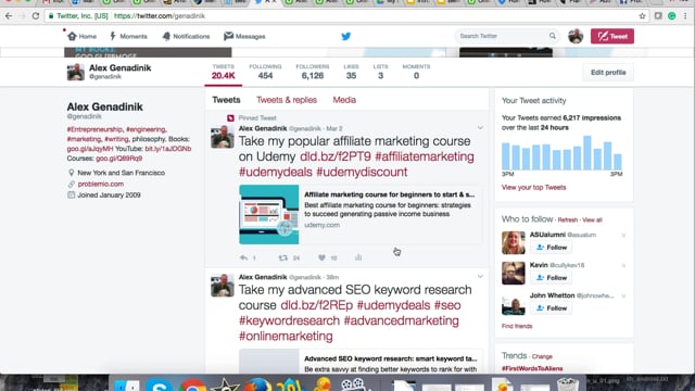 Module 64: Pinned Tweets on Twitter - Video Thumbnail