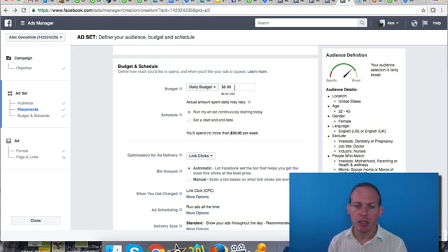Module 70: Setting the Targeting for Your Ad - Video Thumbnail