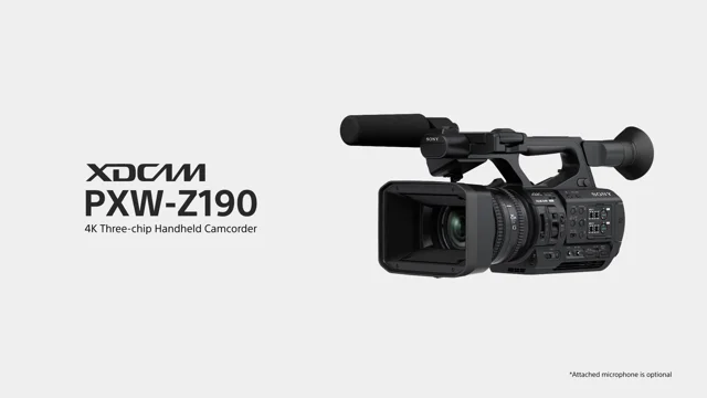 CAMERA PROFESSIONNELLE SONY PXW-Z190T