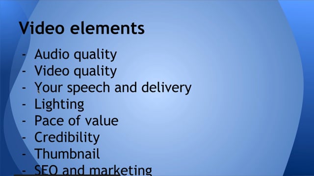Module 75: Elements of Videos to Improve - Video Thumbnail