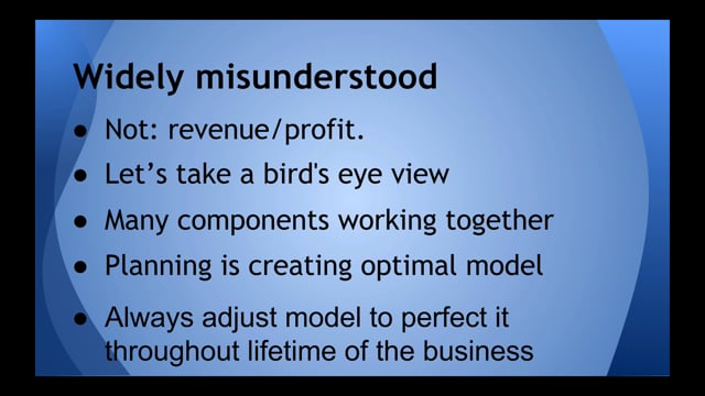 Module 10: What is a Business Model - Video Thumbnail