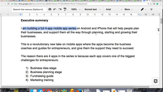 Module 13: Executive Summary Example - Video Thumbnail