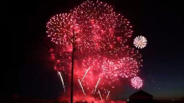 Fejerverkų festivalis Ustkoje, Lenkijoje