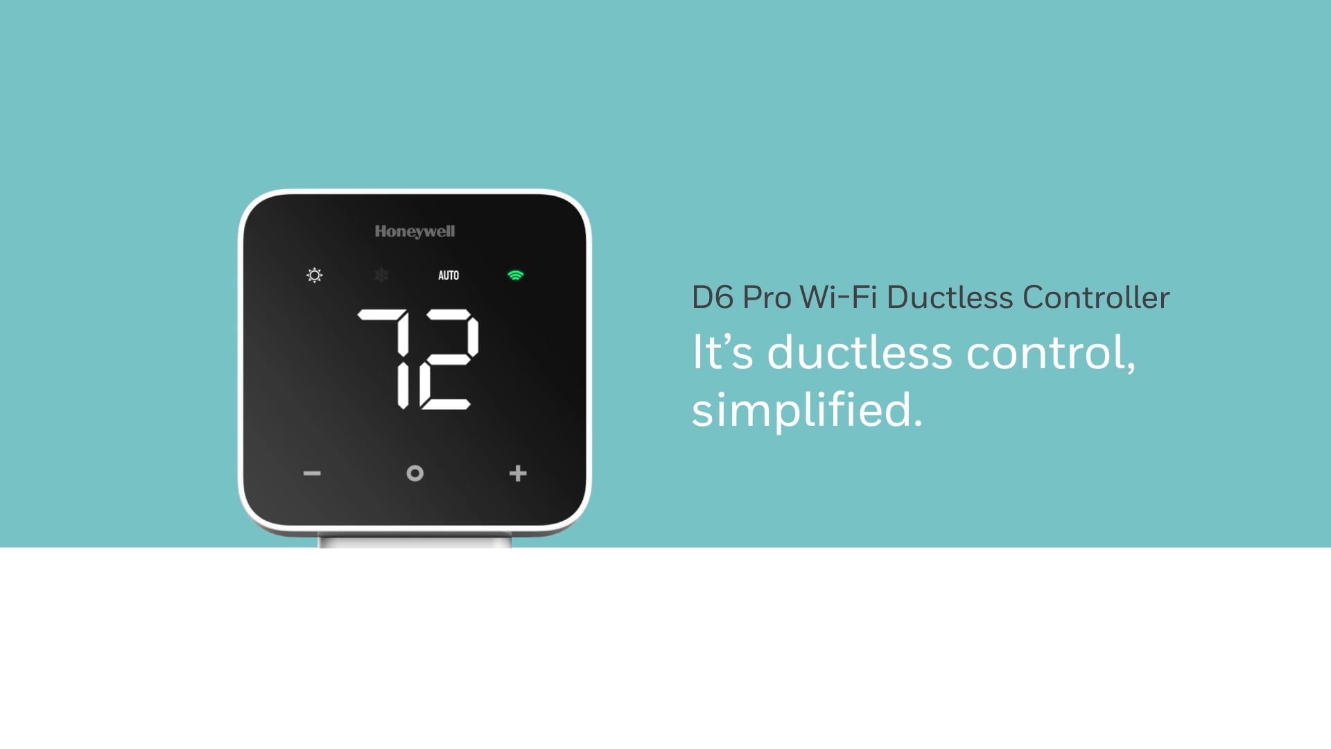 Honeywell D6 Pro WiFi Ductless Controller Marketing Video on Vimeo