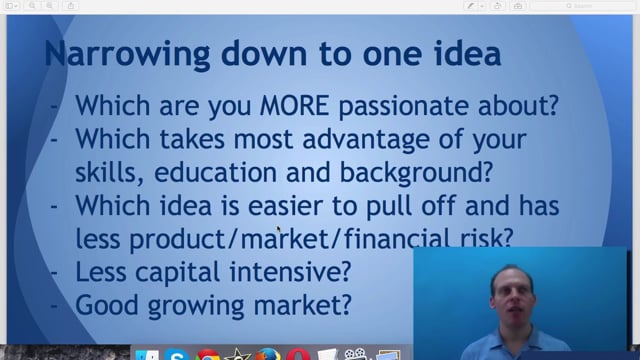 Module 09: What to Do if You Have Too Many Ideas - Video Thumbnail