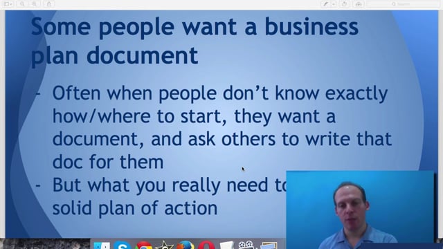 Module 17: What Exactly is a Business Plan - Video Thumbnail