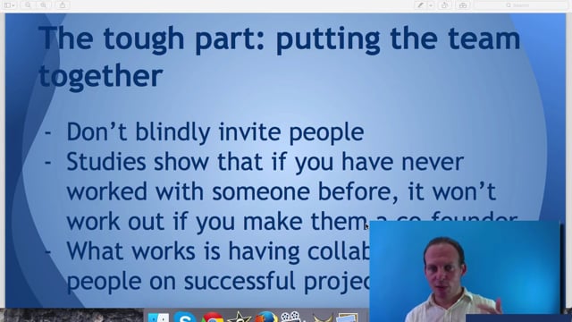 Module 29: Your Founding or Management Team - Video Thumbnail