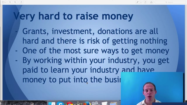 Module 46: Funding Your Business from Part Time or Full Time Work - Video Thumbnail