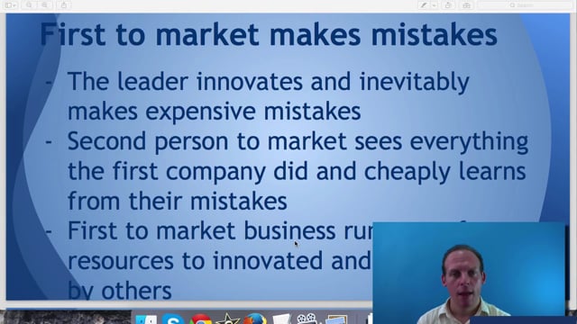 Module 49: Being First to Market - Pros & Cons - Video Thumbnail