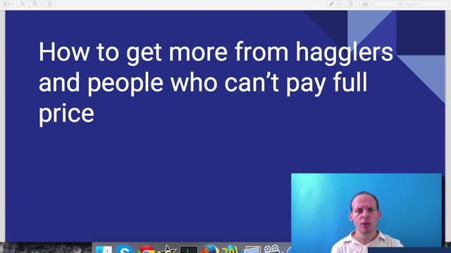 Module 57: How to Handle Hagglers & People Who Want Big Discounts - Video Thumbnail