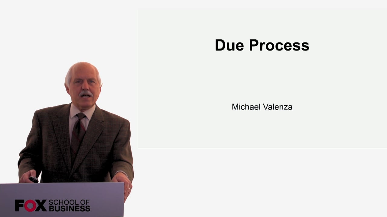 Due Process