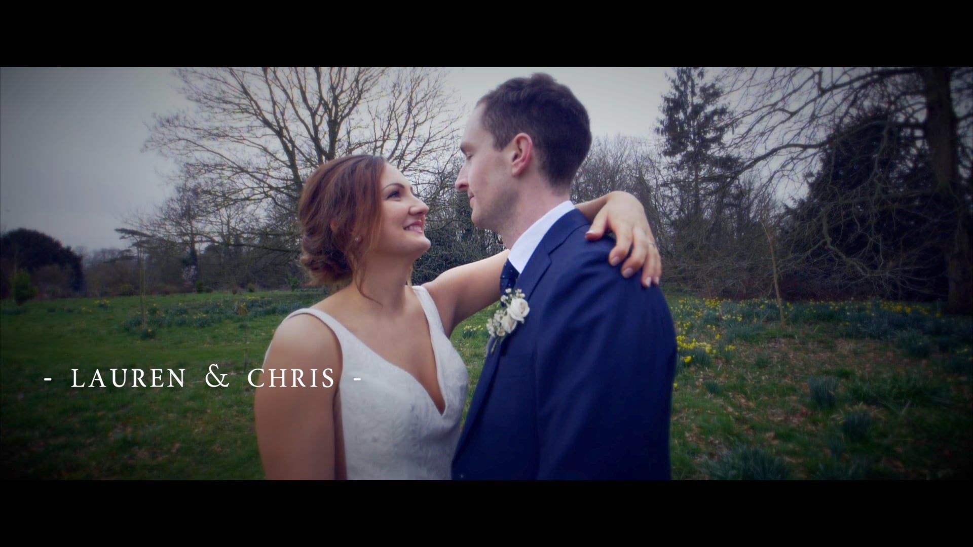 lauren and Chris Wed