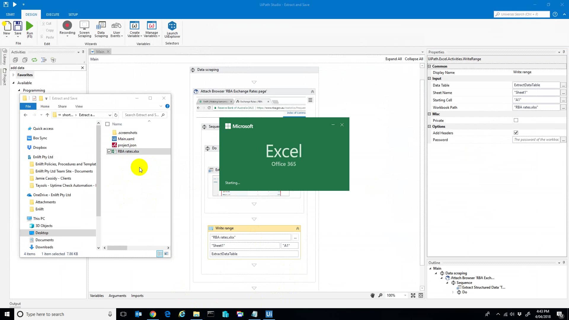 UiPath Intro 02 Filter Table on Vimeo