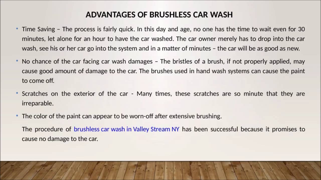 Brushless car wash in Valley Stream NY on Vimeo