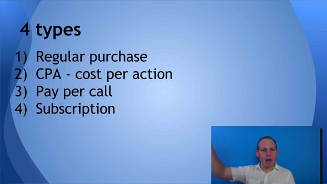 Module 16: Types of Affiliate Offers - Video Thumbnail