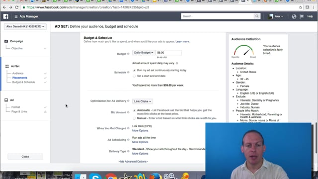 Module 48: Setting the Targeting for Your Facebook Ad - Video Thumbnail
