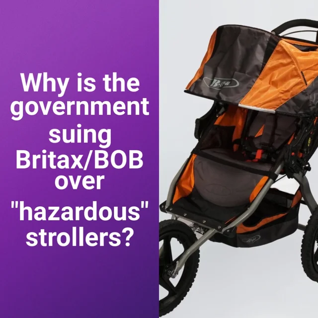 Government sues Britax BOB over defective strollers