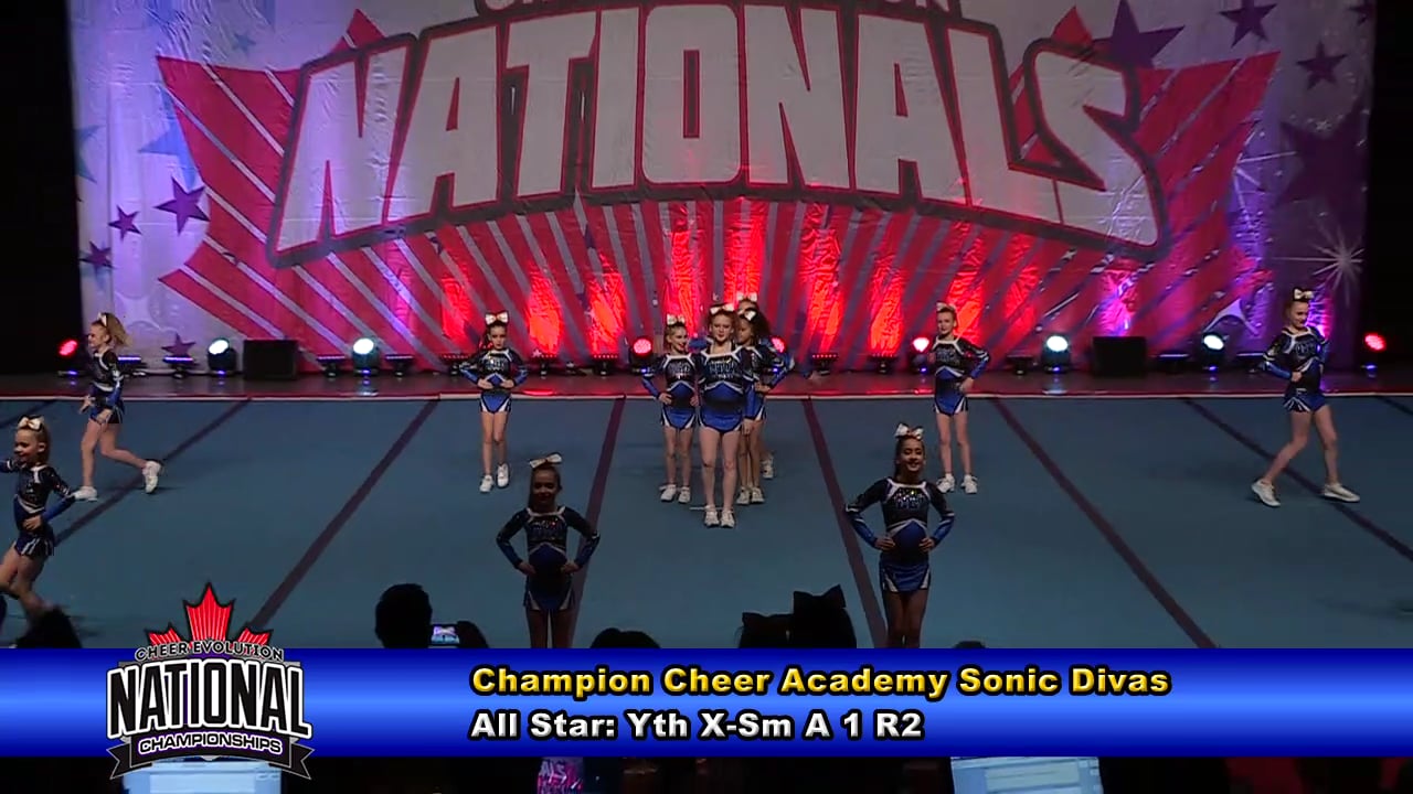 Champion Cheer Academy Sonic Divas Yth X-Sm A 1 R2