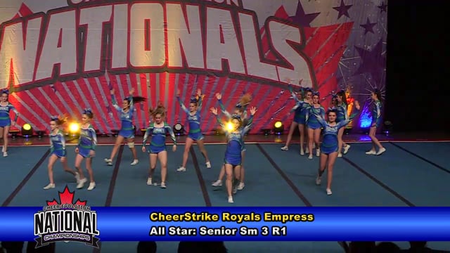 CheerStrike Royals Empress Senior Sm 3 R1