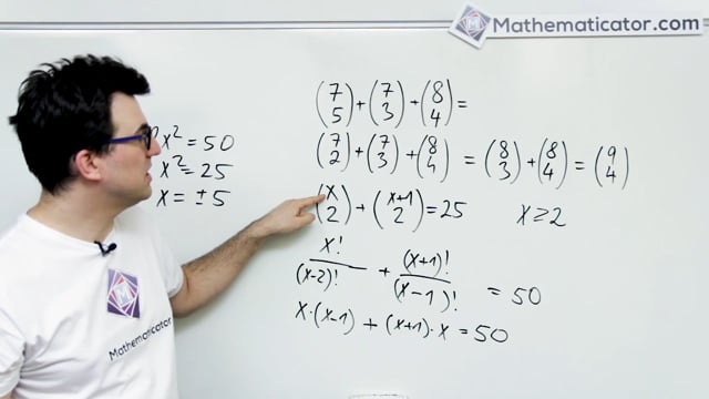 14. Kombinační čísla - procvičení