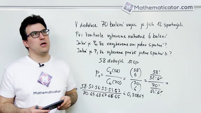 41. Pravděpodobnost - Procvičení - Příklad 3
