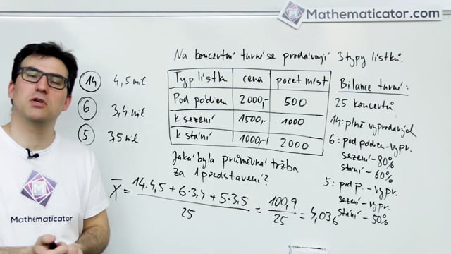 60. Statistika - Procvičení - Příklad 5