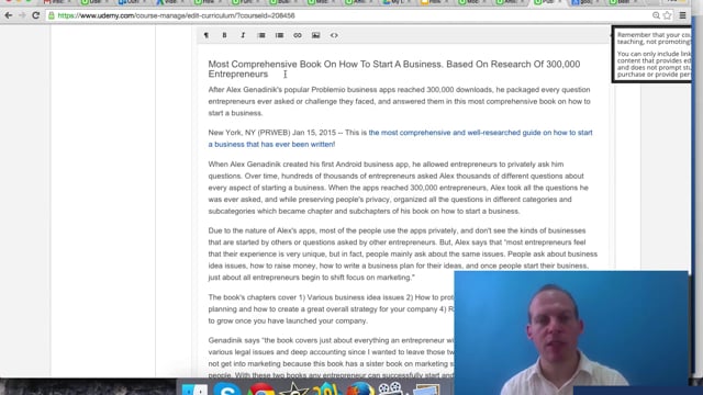 Module 26: SEO For Your Press Release - Video Thumbnail