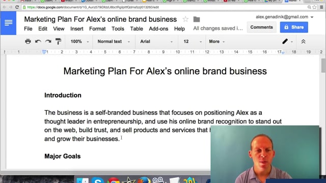 Module 24: How to Write a Marketing Plan Introduction - Video Thumbnail
