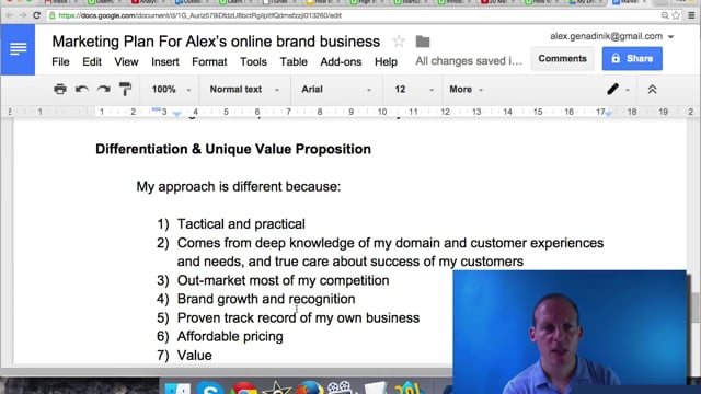 Module 27: Differentiation How Your Business is Unique - Video Thumbnail
