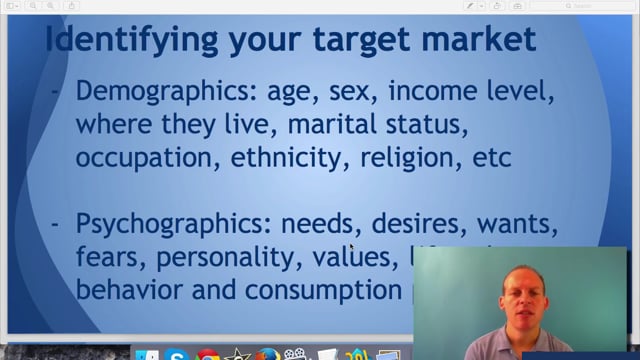 Module 29: Your Target Market to Whom You Will Promote Your Business - Video Thumbnail