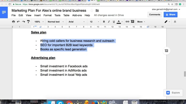 Module 50: Sales Plan - Video Thumbnail