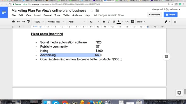 Module 53: Fixed Costs and Spending Projections - Video Thumbnail