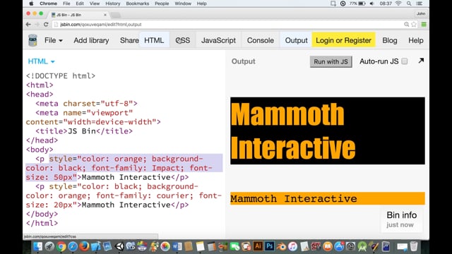 Module 03: HTML Styles Crash Course - Video Thumbnail
