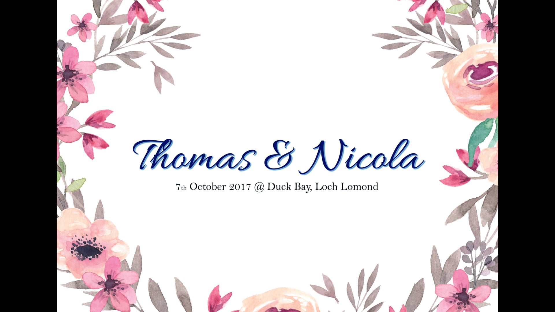 Thomas & Nicola @ Duck Bay, Loch Lomond