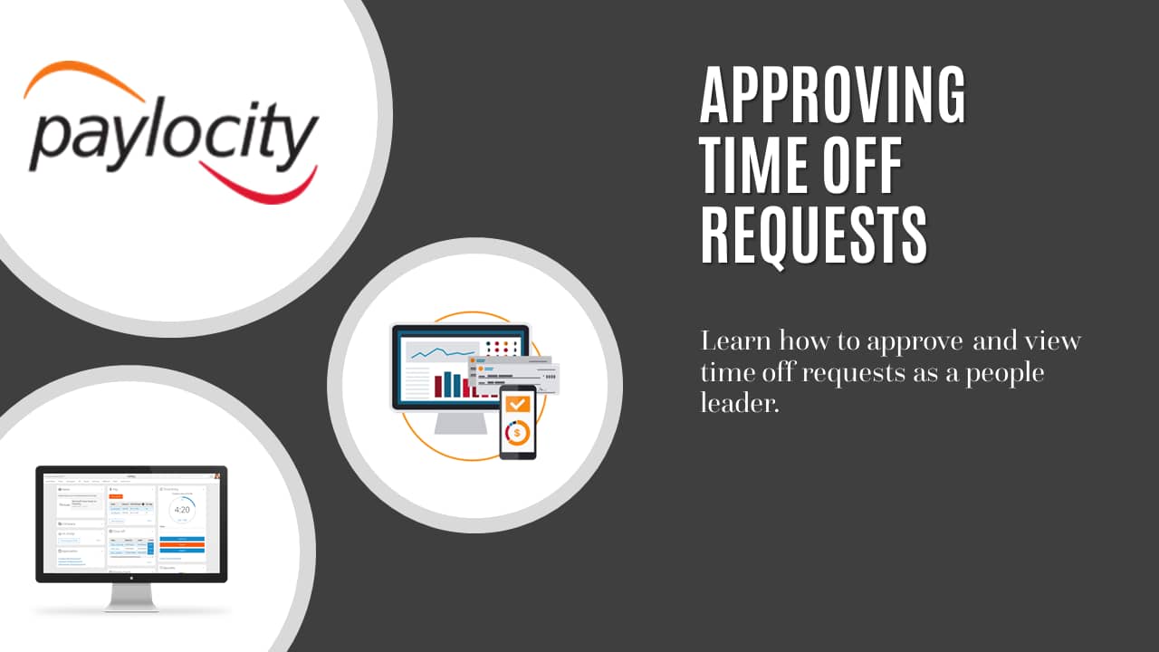 Paylocity Viewing and Approving Time Off Requests for People Leaders