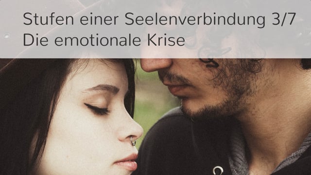 Stufe 3 - Die emotionale Krise