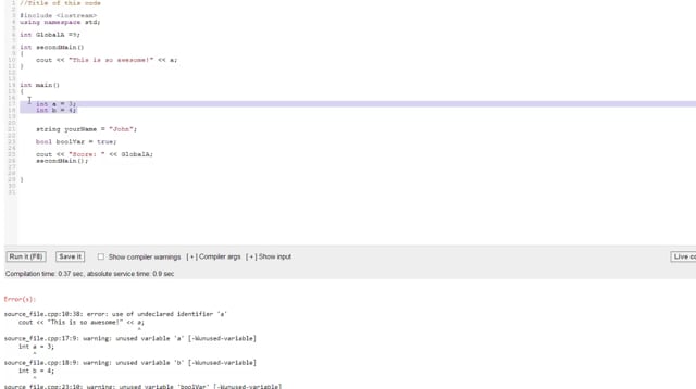 Module 13: Variable Scope and Global Variables - Video Thumbnail