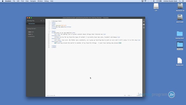 Module 10: The Basics of CSS - Video Thumbnail