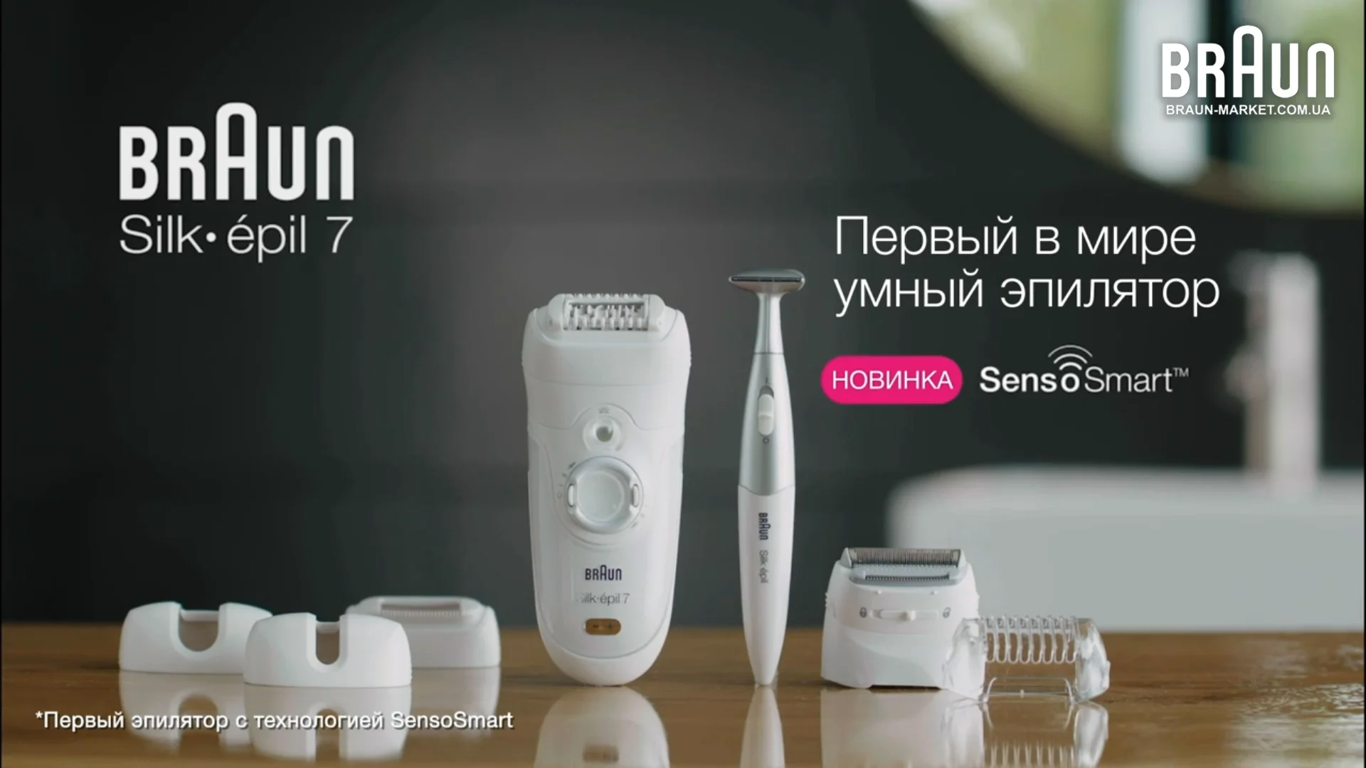 Эпилятор Braun Silk-epil 7 SES 7/880 SensoSmart. Купить в