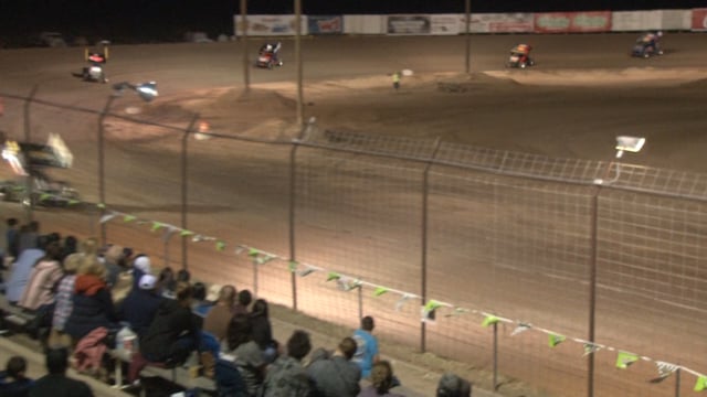 POWRI Lucas Oil 305 Winged Sprint Car League from Southern New Mexico Speedway 4-7-18