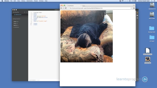 Module 18: Adding Images to Your Website - The img Tag - Video Thumbnail