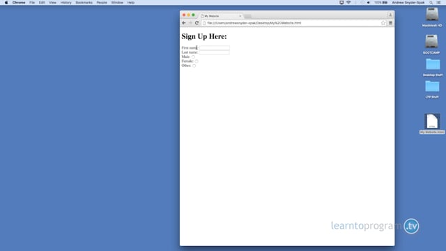 Module 26: Building a Webform - Video Thumbnail