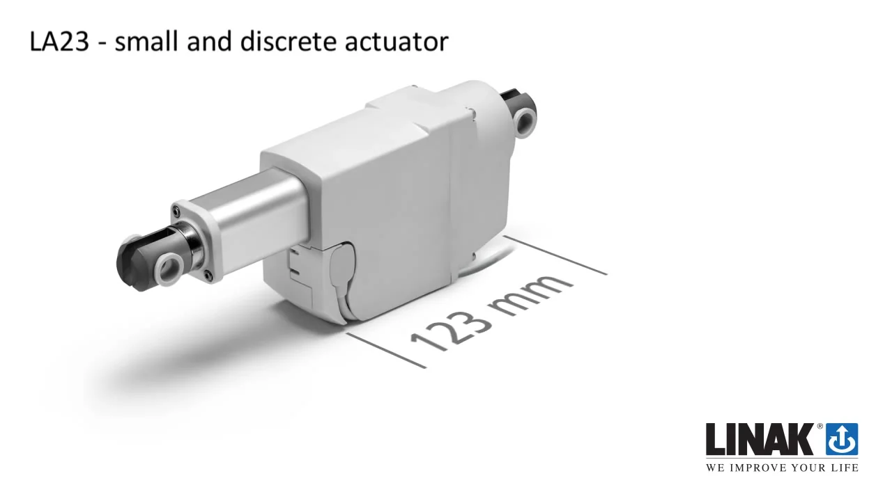 LA23 - Linear actuator - Read more about the compact design