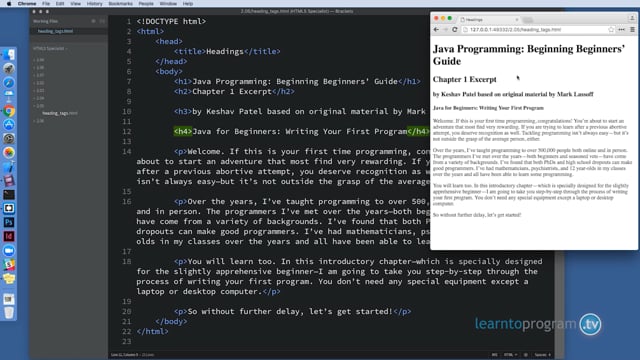 Module 11: Heading Tags - Video Thumbnail