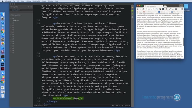 Module 21: Named Anchors (Bookmarks) - Video Thumbnail