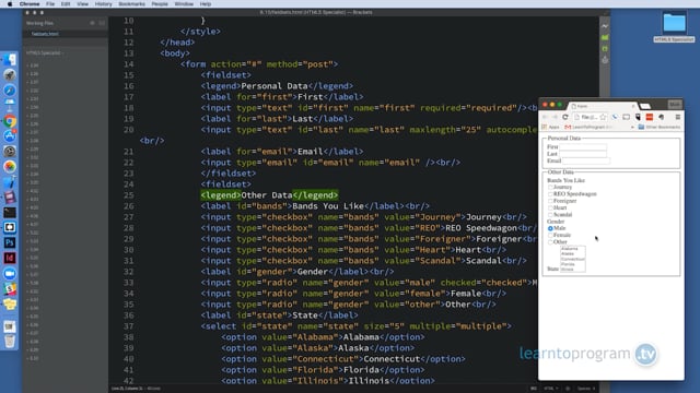 Module 46: Field Set Tag - For Grouping Related Form Elements - Video Thumbnail