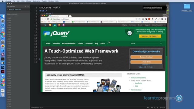 Module 50: A Look at JavaScript in HTML - Video Thumbnail